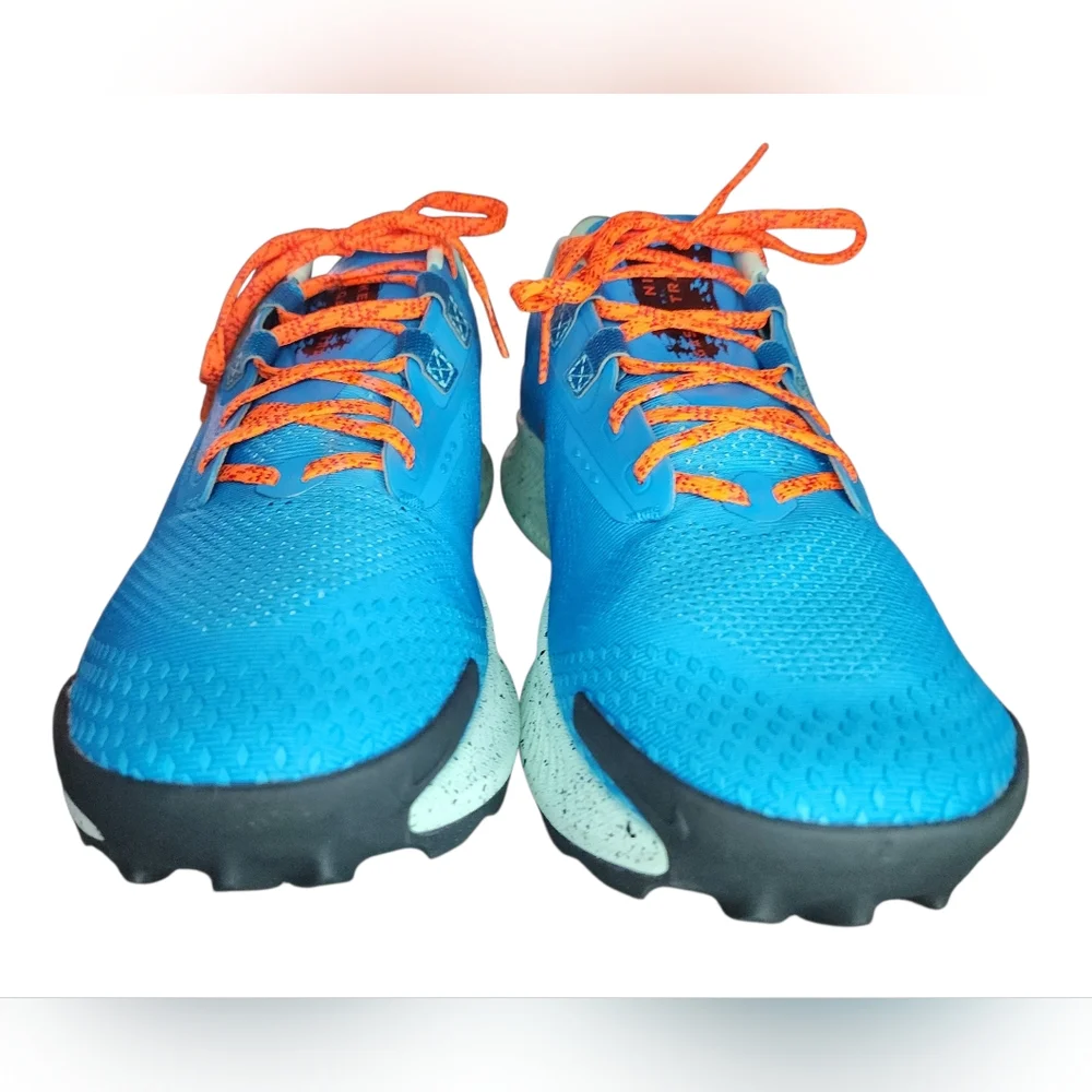 NWOB Nike Pegasus Trail 3 'Laser Blue Habanero Red', Mens 13 - Picture 4 of 10